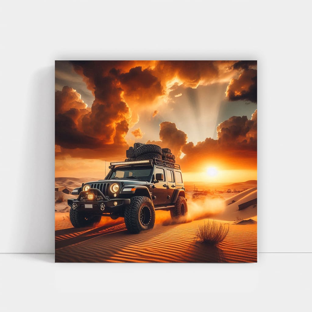 Jeep Wrangler Desert Adventure - Rugged and Ready