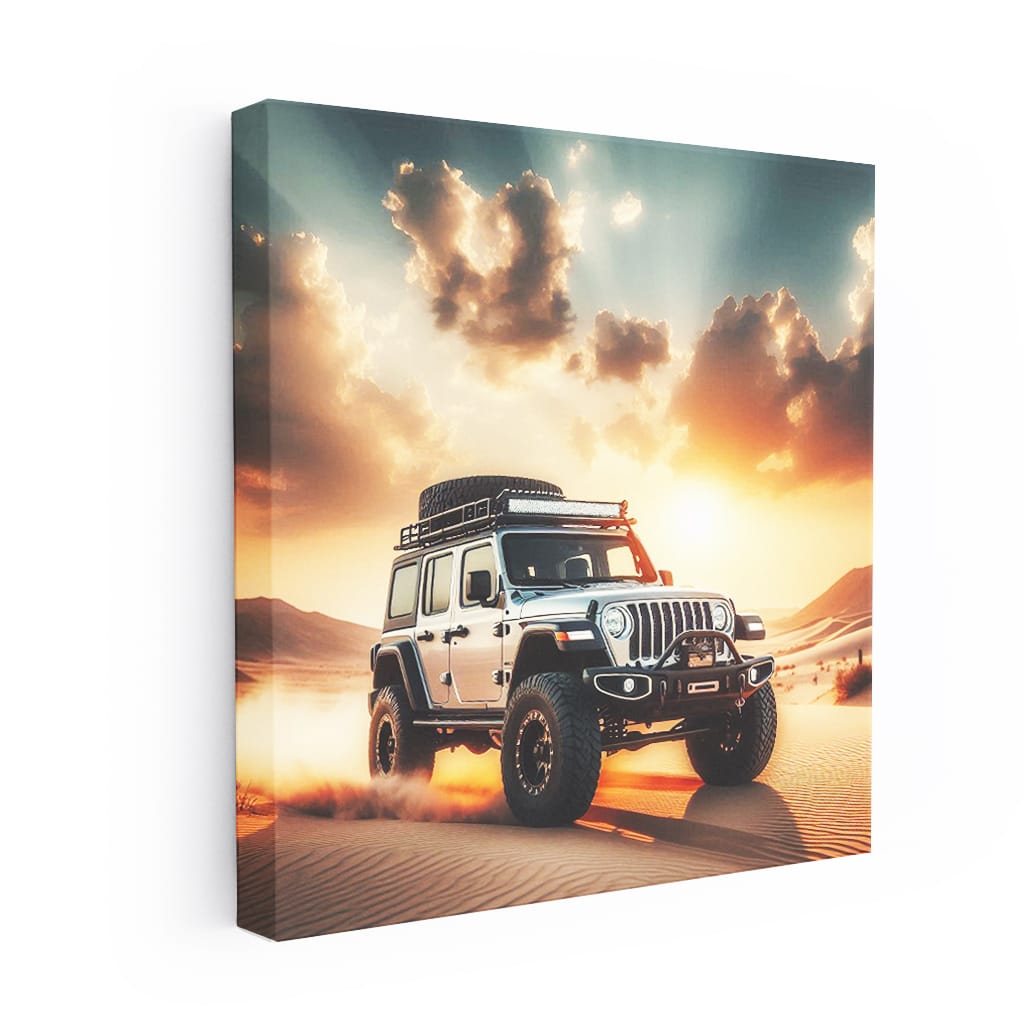 Jeep Wrangler Desert Adventure - Rugged Off-Road King