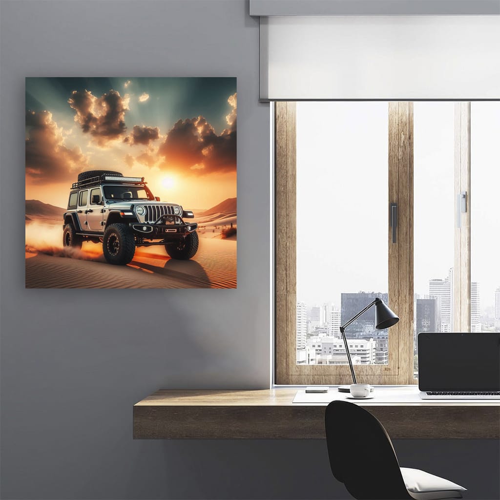 Jeep Wrangler Desert Adventure - Rugged Off-Road King