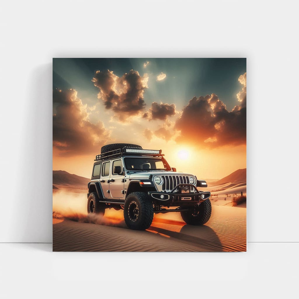 Jeep Wrangler Desert Adventure - Rugged Off-Road King