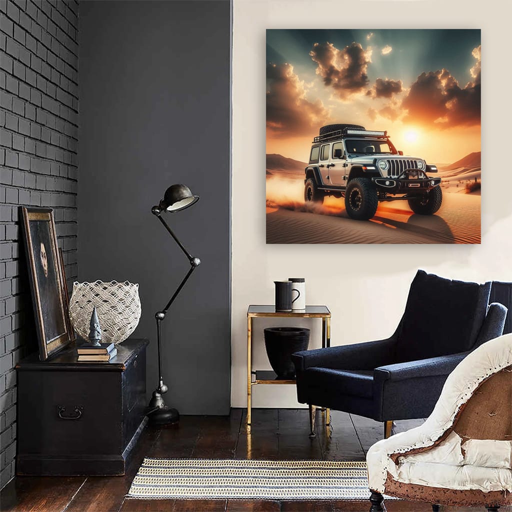 Jeep Wrangler Desert Adventure - Rugged Off-Road King