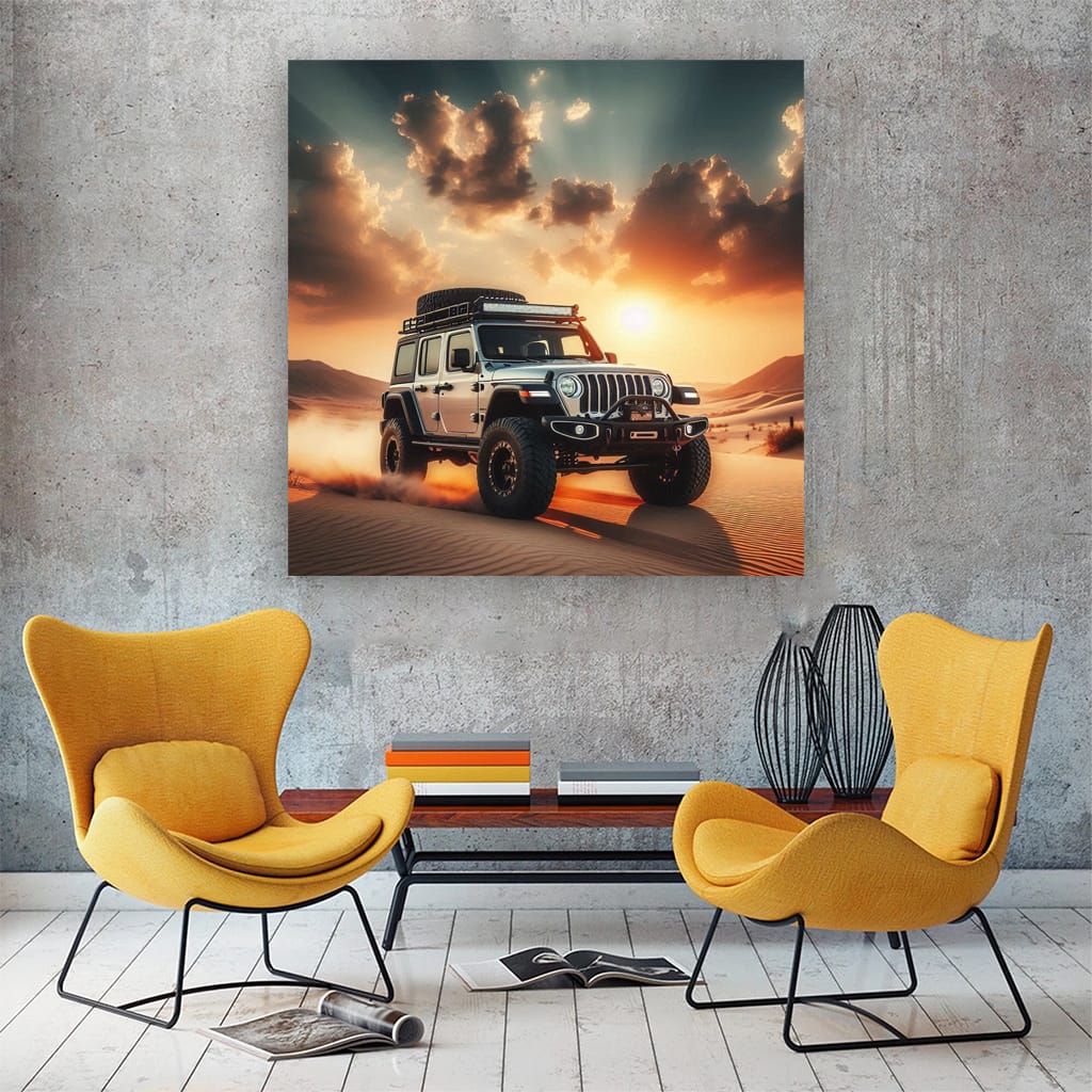 Jeep Wrangler Desert Adventure - Rugged Off-Road King