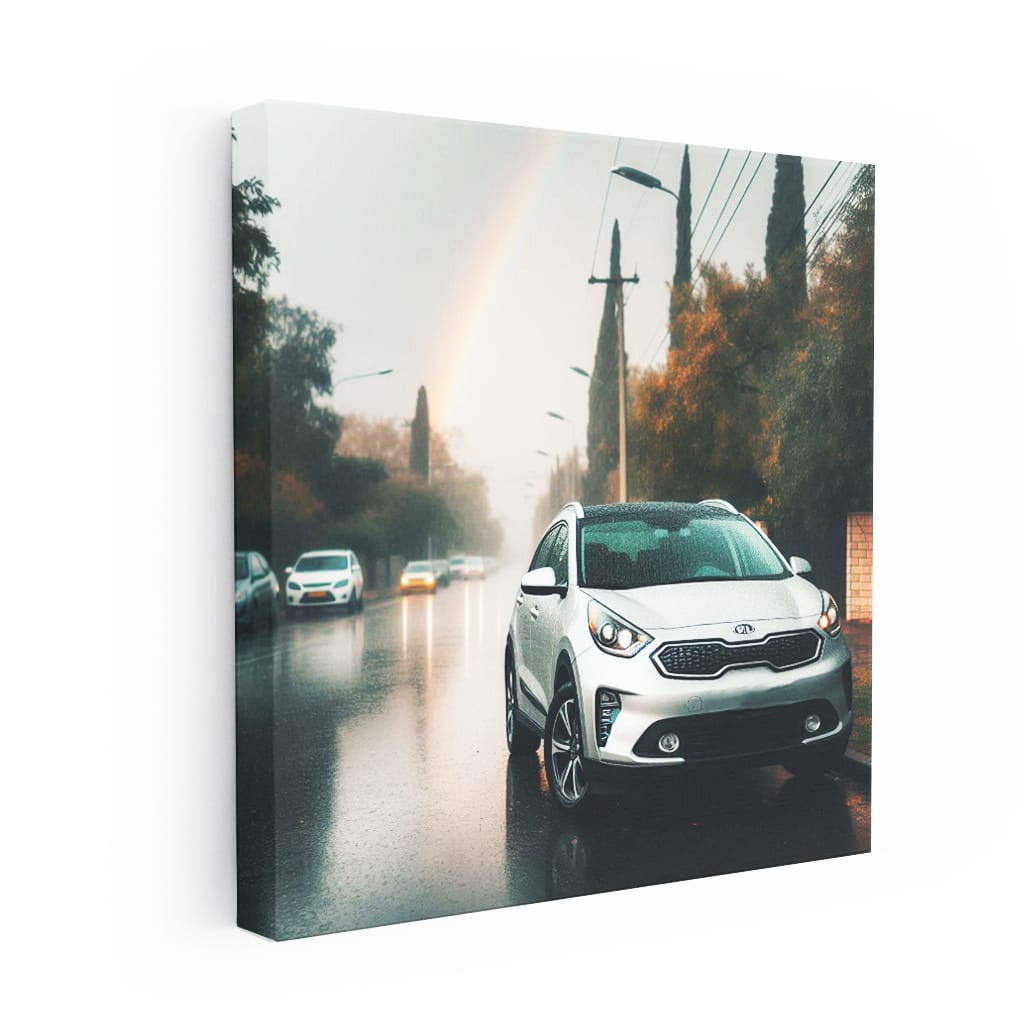 Kia Niro in Cloudy Weather - Versatile Hybrid SUV