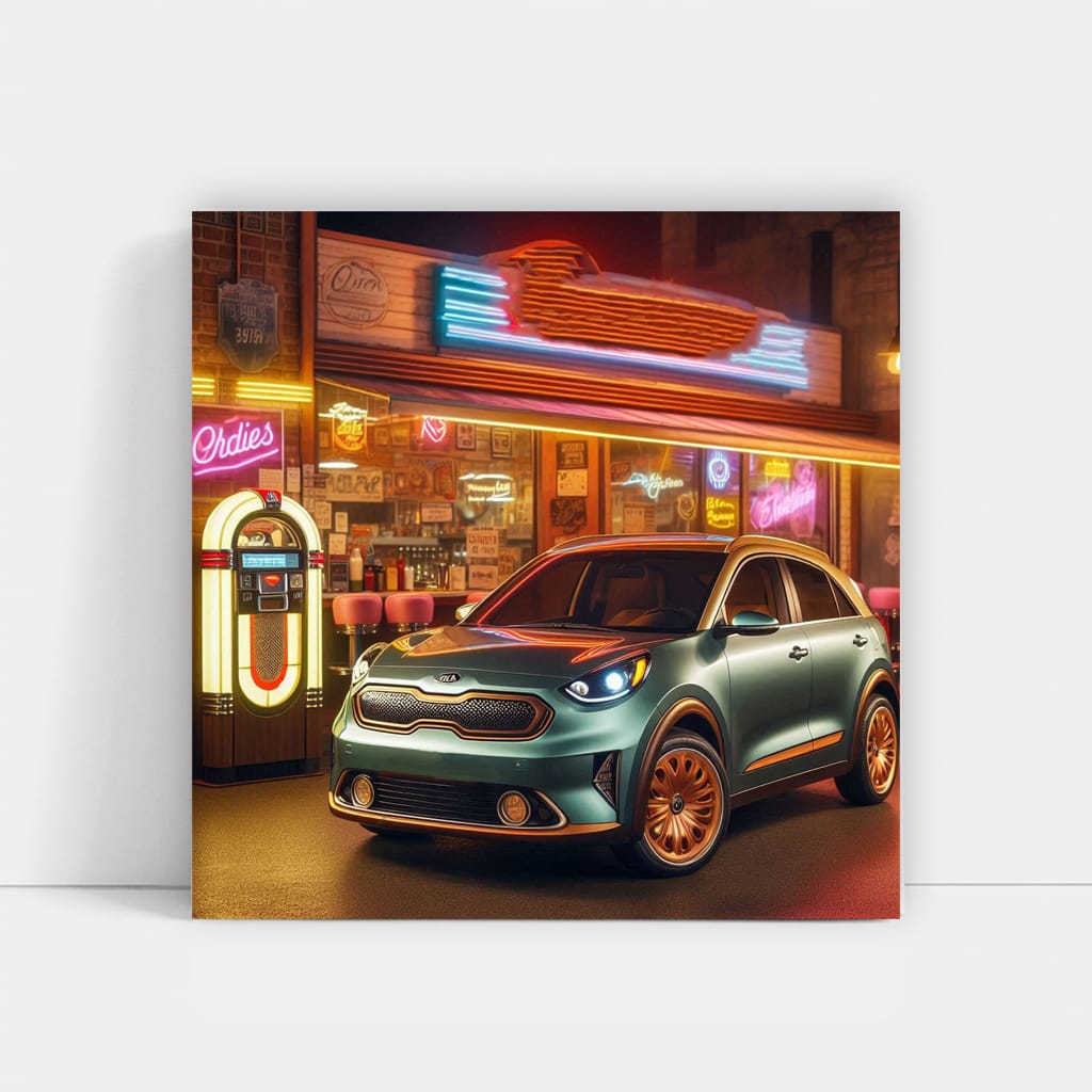 Kia Niro Retro Design - Timeless Elegance in Motion
