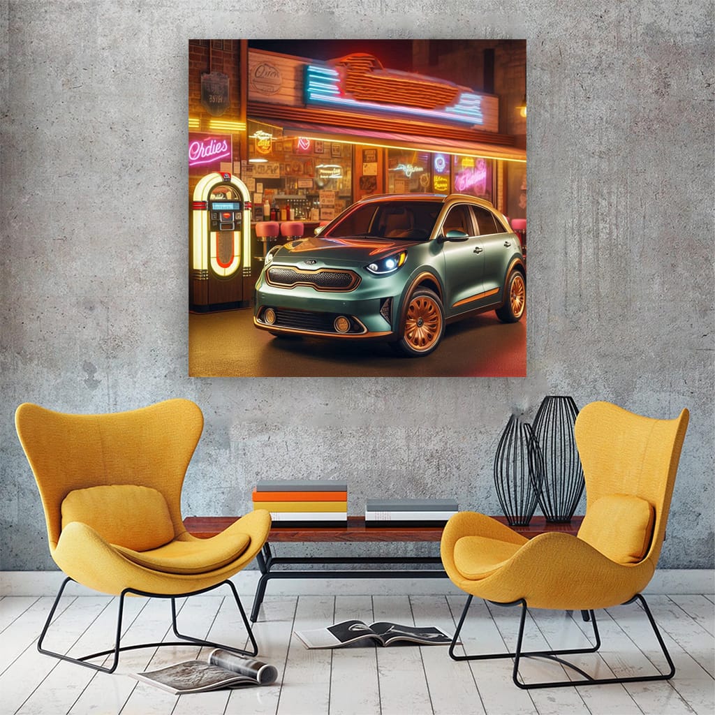 Kia Niro Retro Design - Timeless Elegance in Motion