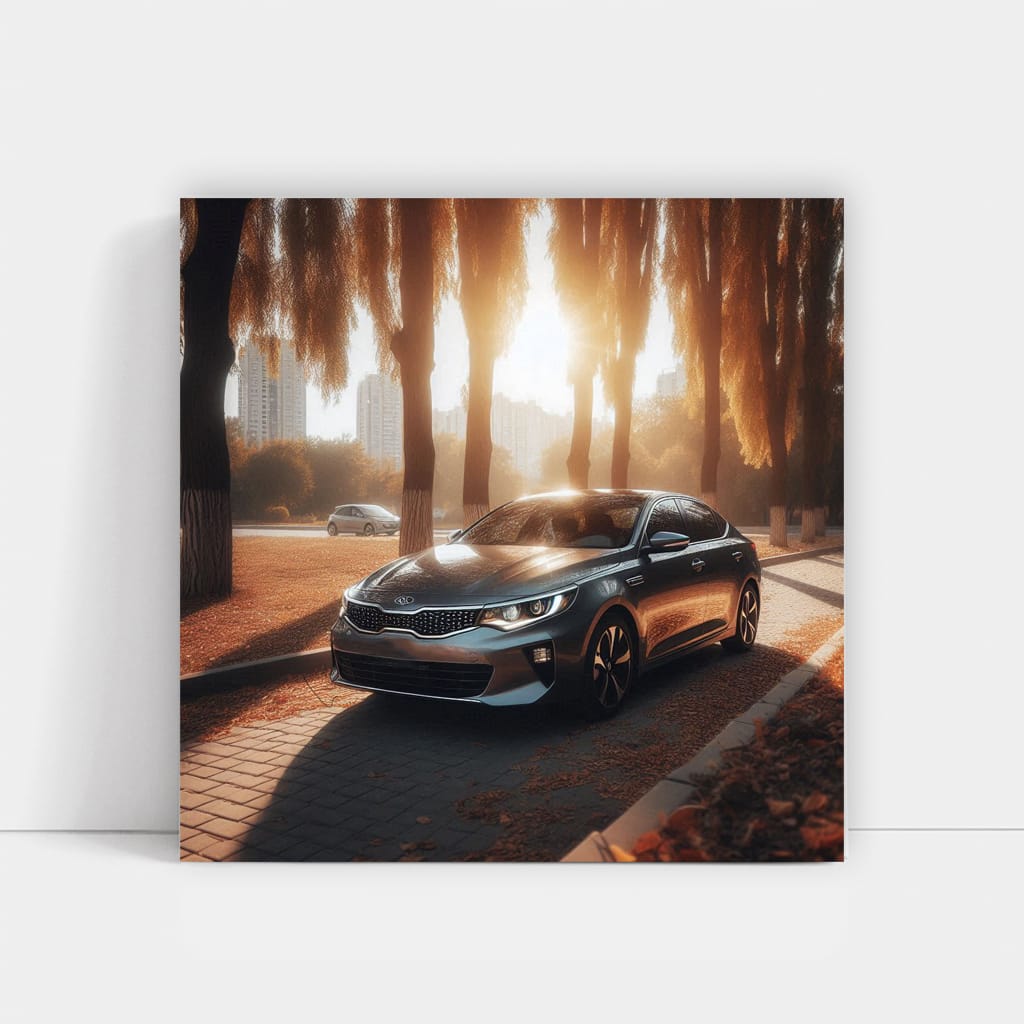 Kia K5 Optima in Sunny Weather - Sleek and Stylish Sedan
