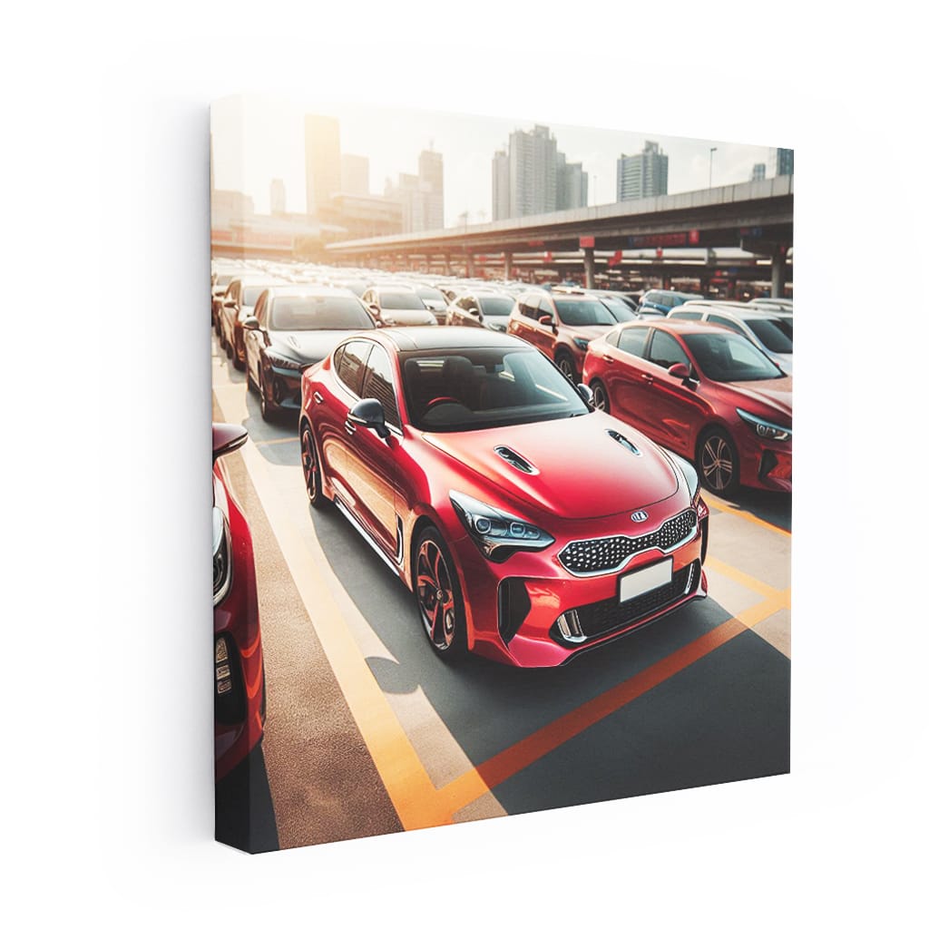 Kia Stinger Parked - Fusion of Power and Elegance