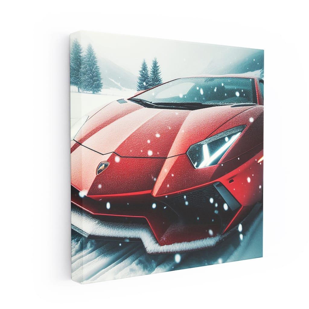 Lamborghini Aventador Winter: Power and Elegance Unleashed