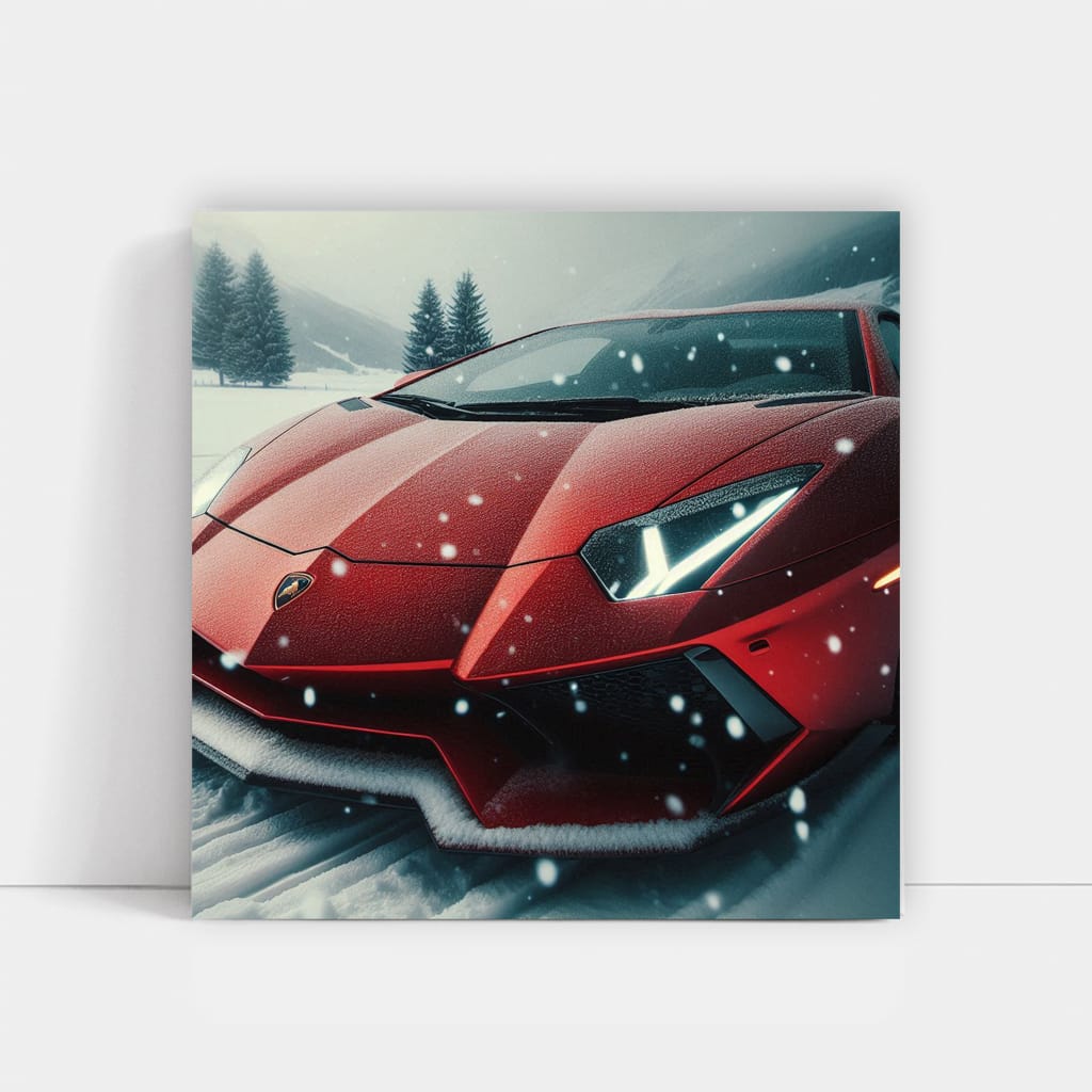 Lamborghini Aventador Winter: Power and Elegance Unleashed