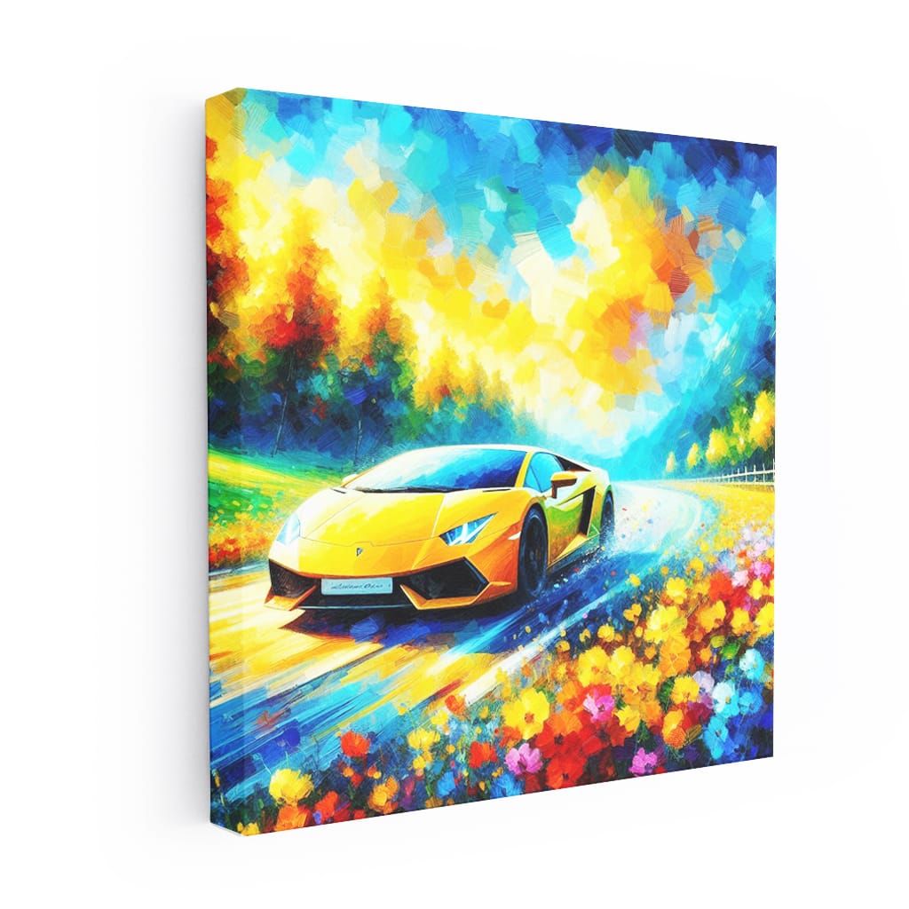 Impressionistic Lamborghini Gallardo: Power Meets Artistry