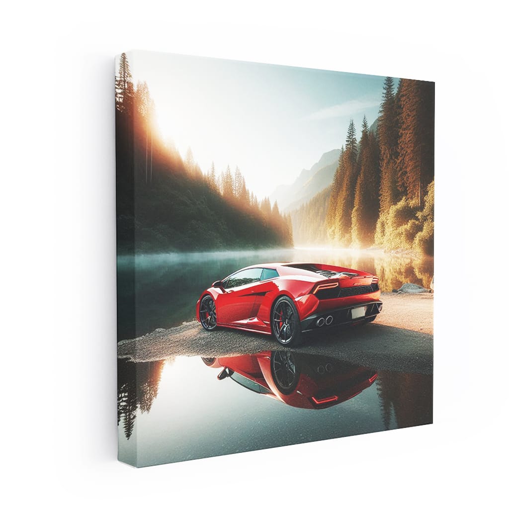 Stunning Lamborghini Gallardo by Lake - Speed Meets Elegance