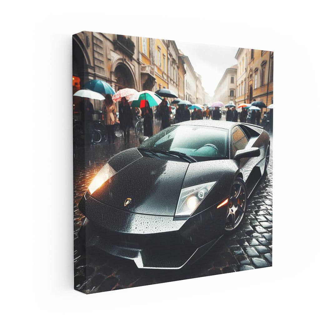 Lamborghini Murcielago in Overcast - Power Unleashed