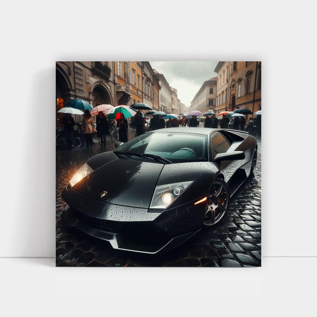 Lamborghini Murcielago in Overcast - Power Unleashed