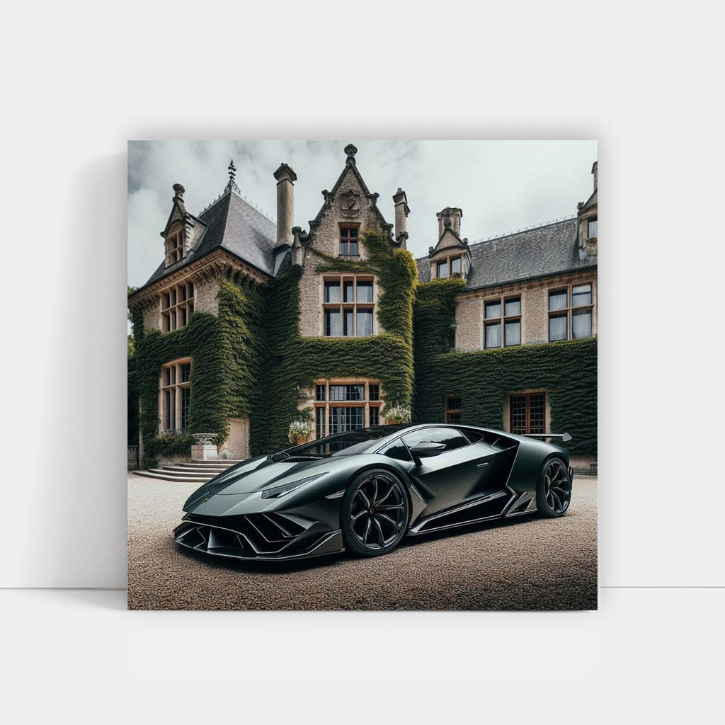 Vintage-Style Lamborghini Sian: Timeless Elegance and Power