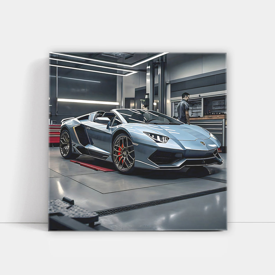 Blue Lamborghini Huracan: Auto Service for Speed Demon