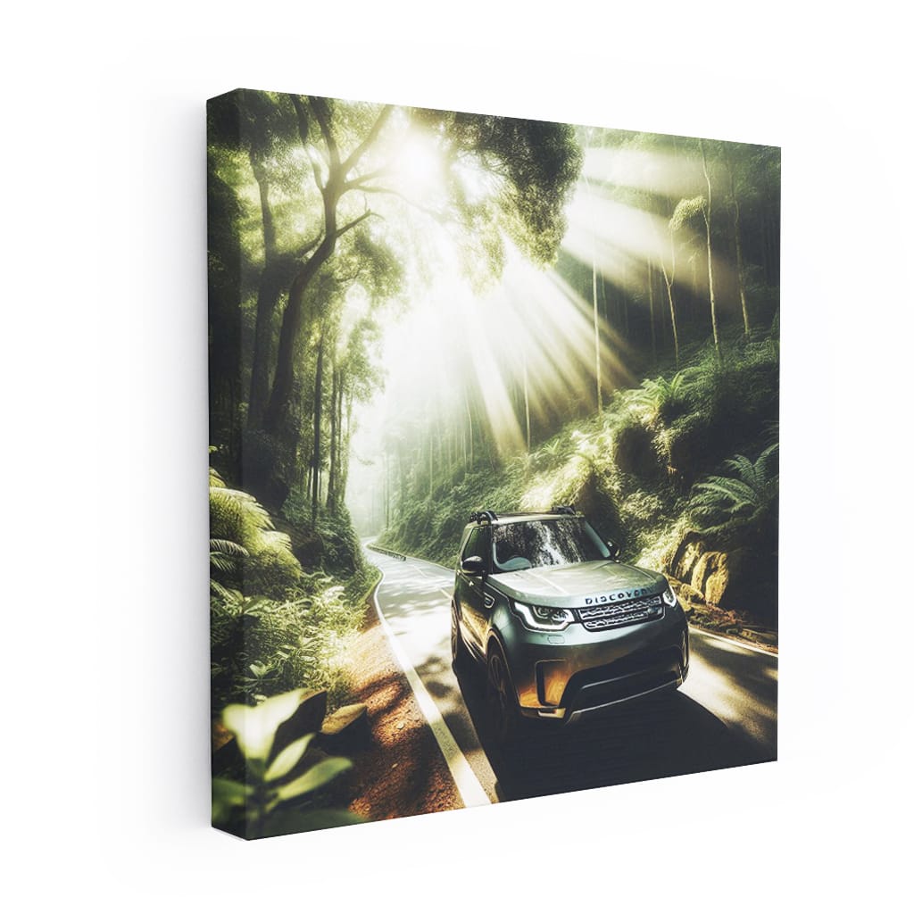 Land Rover Discovery on Scenic Road - Adventure Awaits