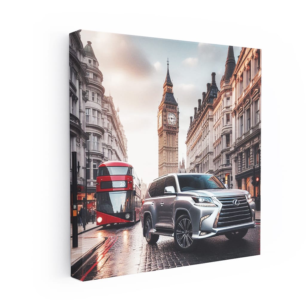 Lexus GX in Downtown London - Rugged Luxury SUV