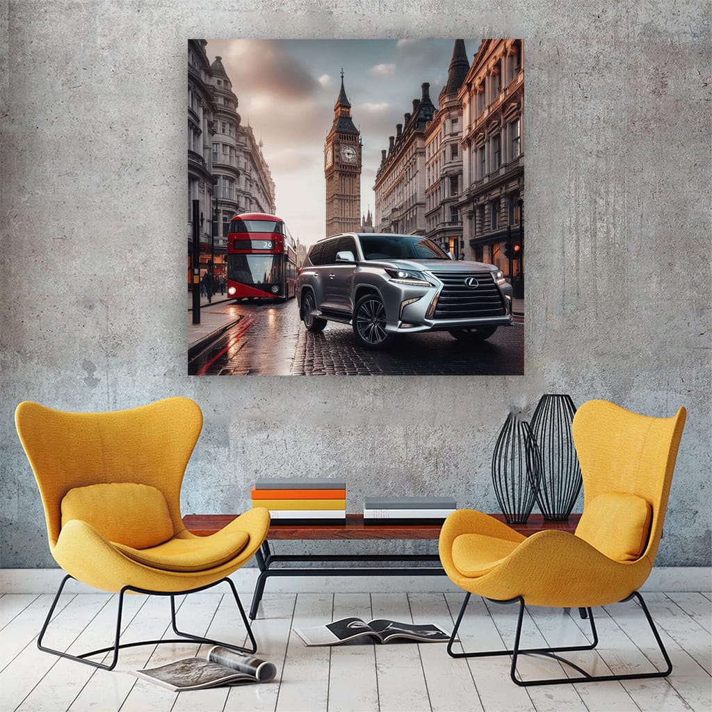 Lexus GX in Downtown London - Rugged Luxury SUV