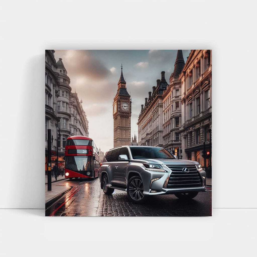 Lexus GX in Downtown London - Rugged Luxury SUV