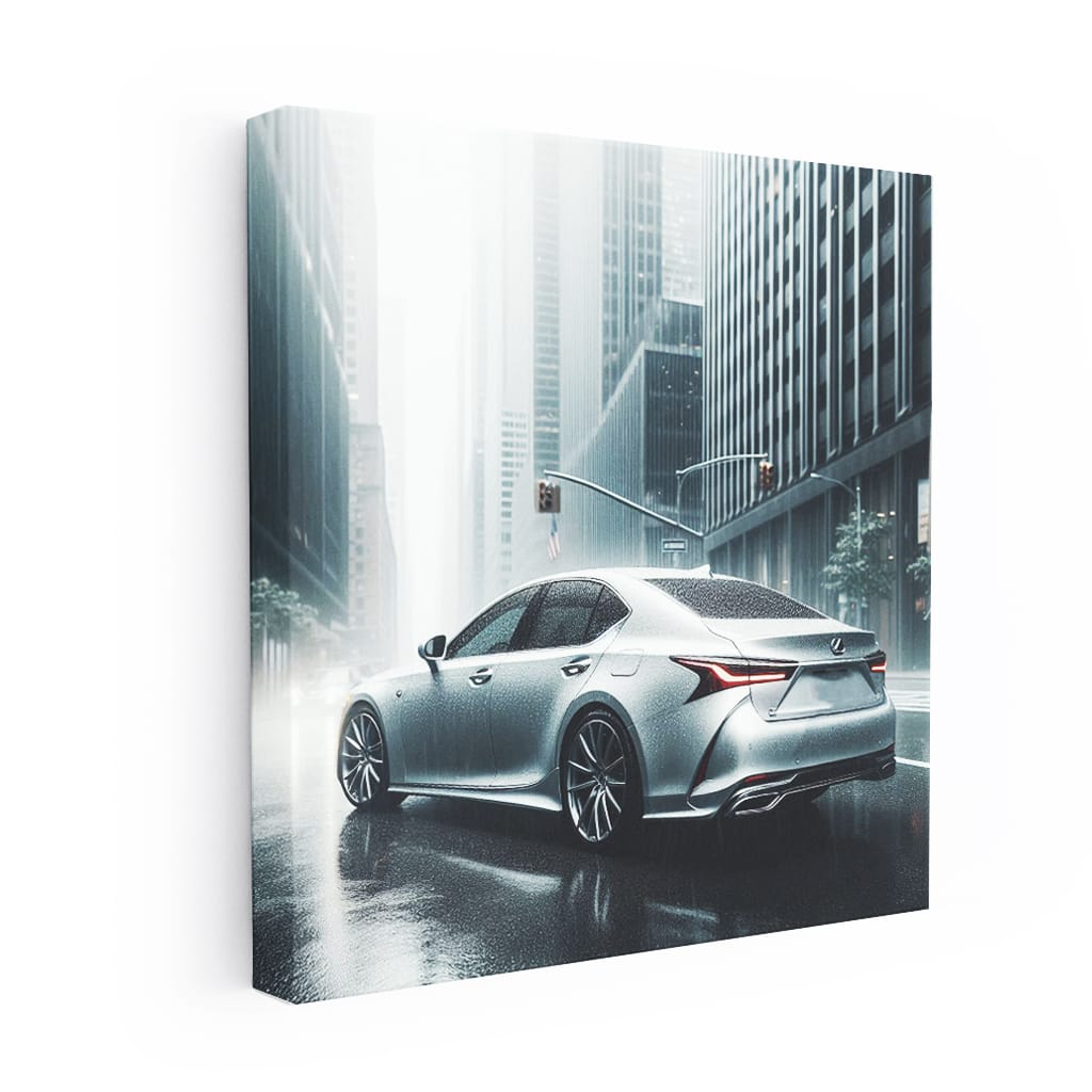 Lexus LS in Cloudy Weather - Elegance Meets Performance