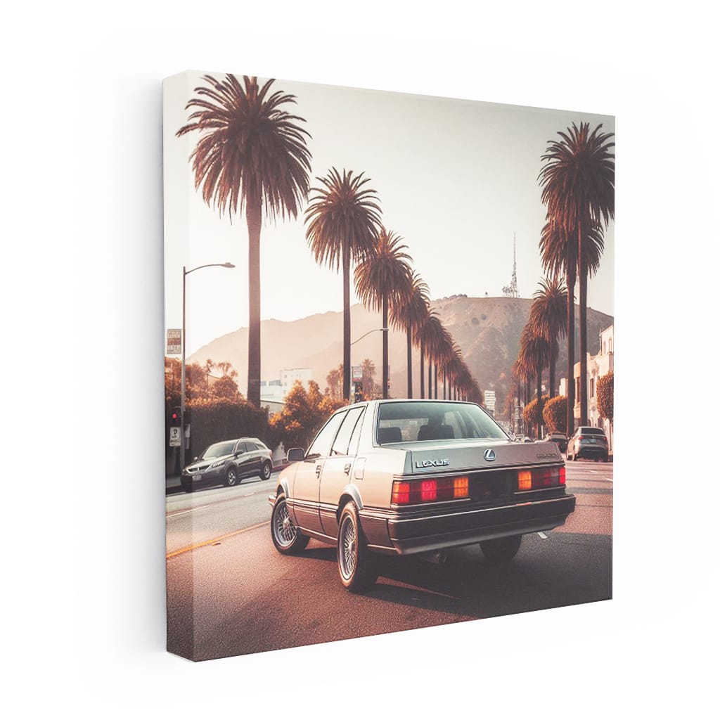 Vintage Lexus in Los Angeles - Classic Elegance and Style