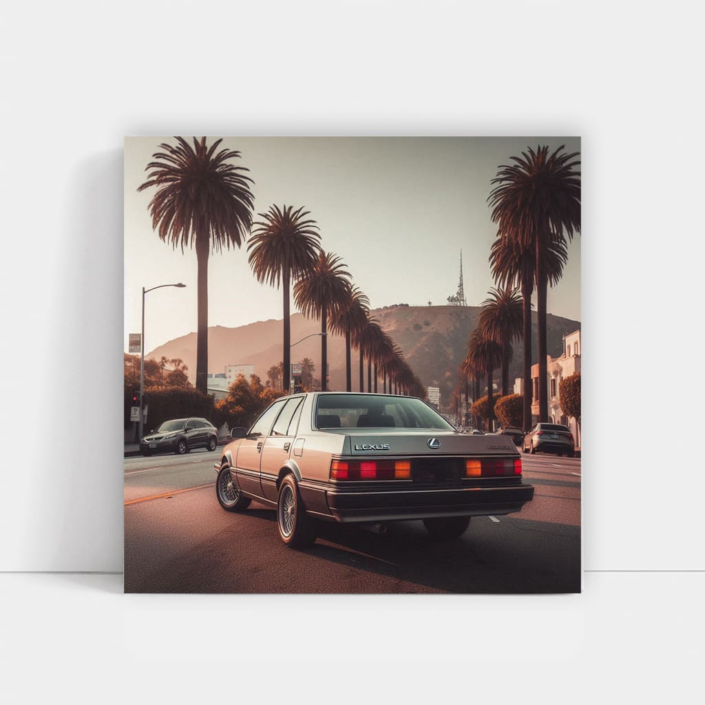 Vintage Lexus in Los Angeles - Classic Elegance and Style