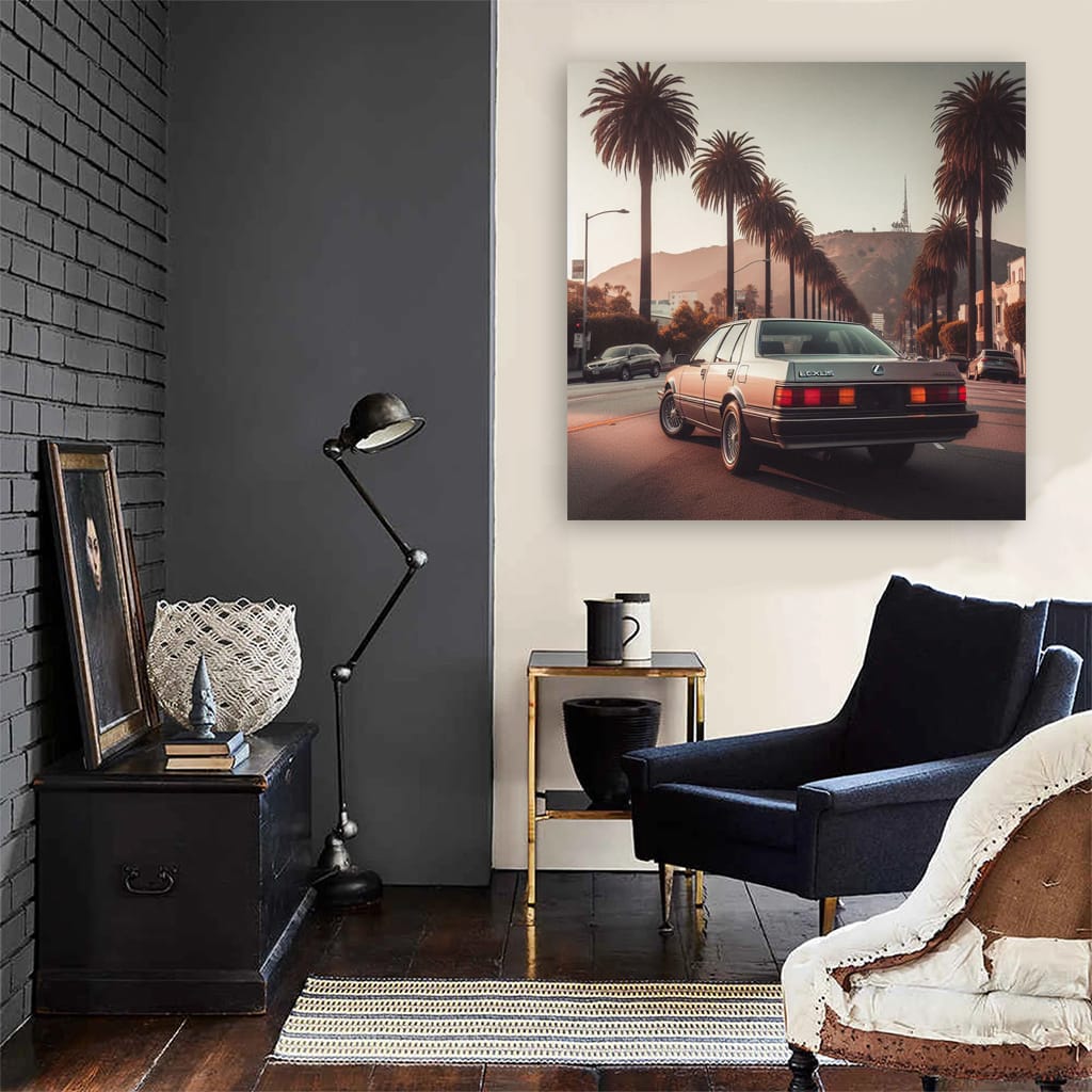 Vintage Lexus in Los Angeles - Classic Elegance and Style