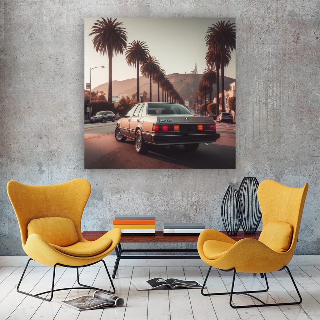 Vintage Lexus in Los Angeles - Classic Elegance and Style