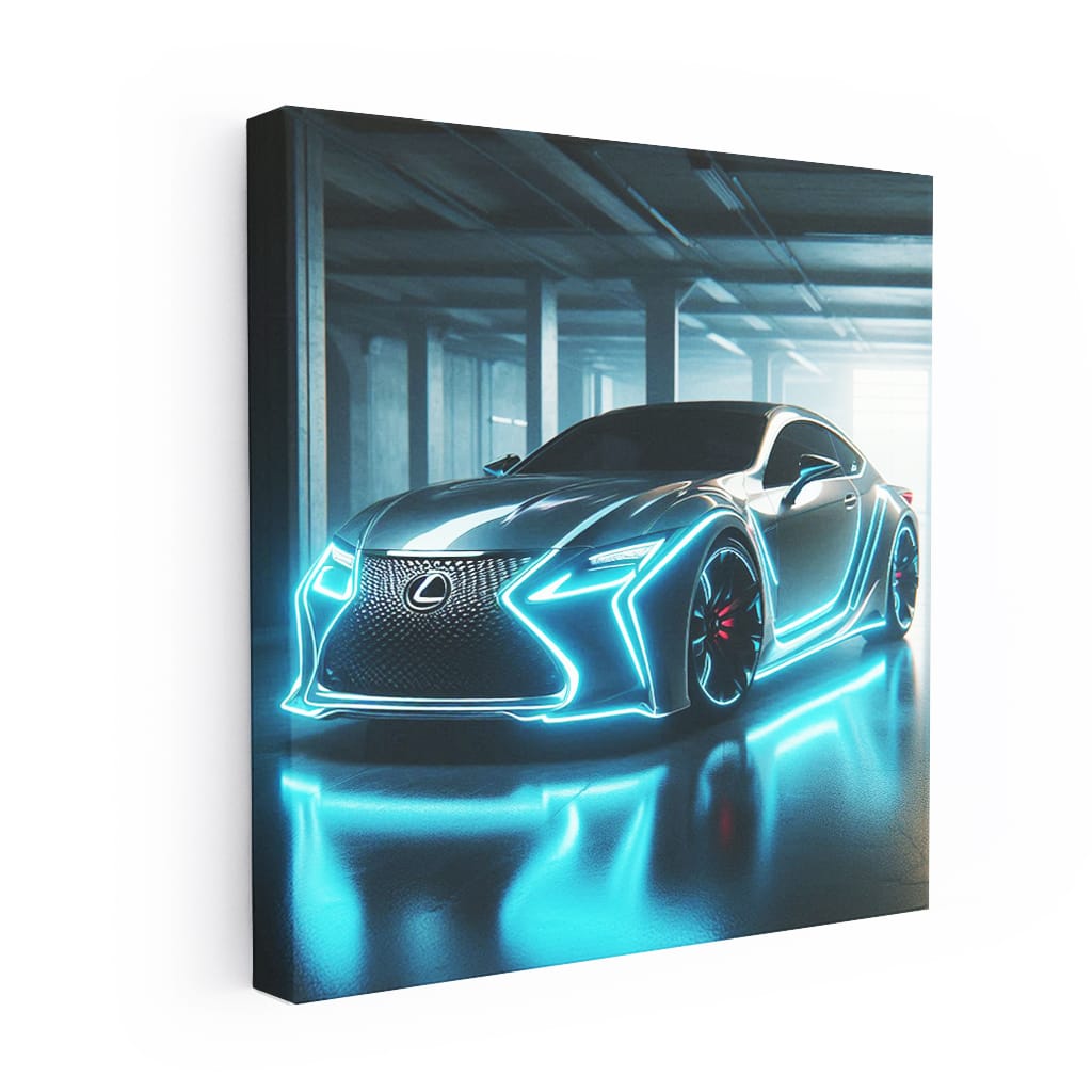 Neon Lexus RC: Sleek, Modern, and Boldly Stylish
