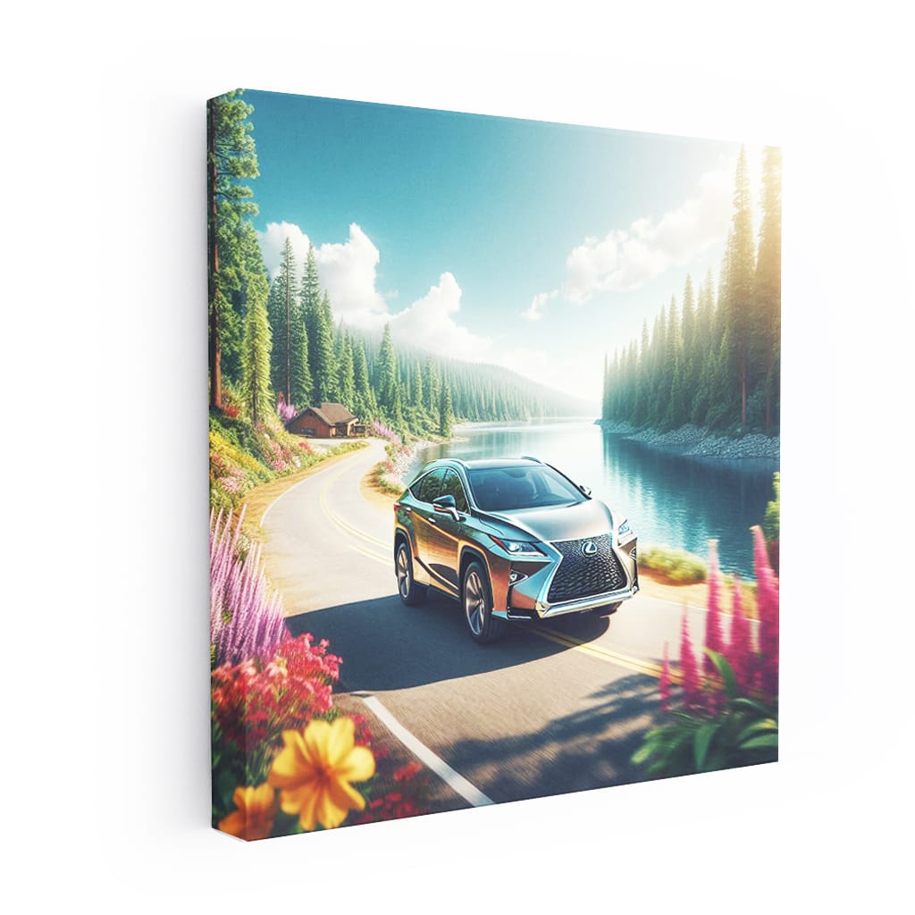 Lexus RX River Adventure: Luxury Meets Nature