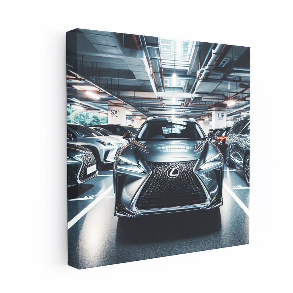 Lexus UX Compact Parking - Urban Elegance in Motion