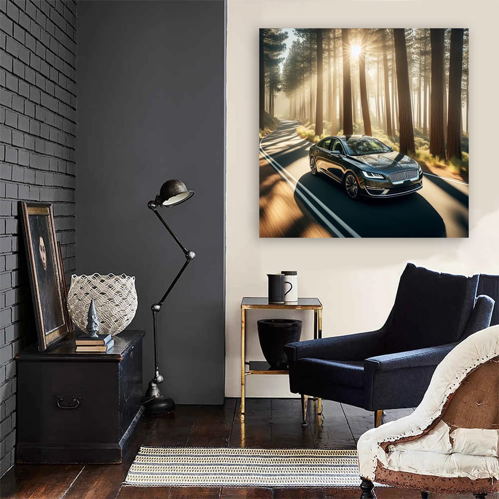 Lincoln MKZ on Road - Stylish and Sophisticated Ride