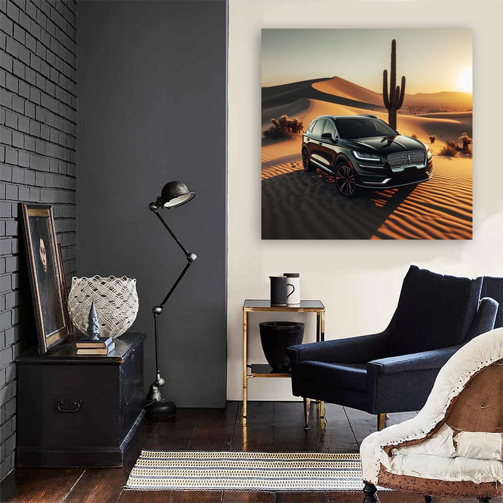 Lincoln Nautilus in Desert Terrain - Elegance & Power