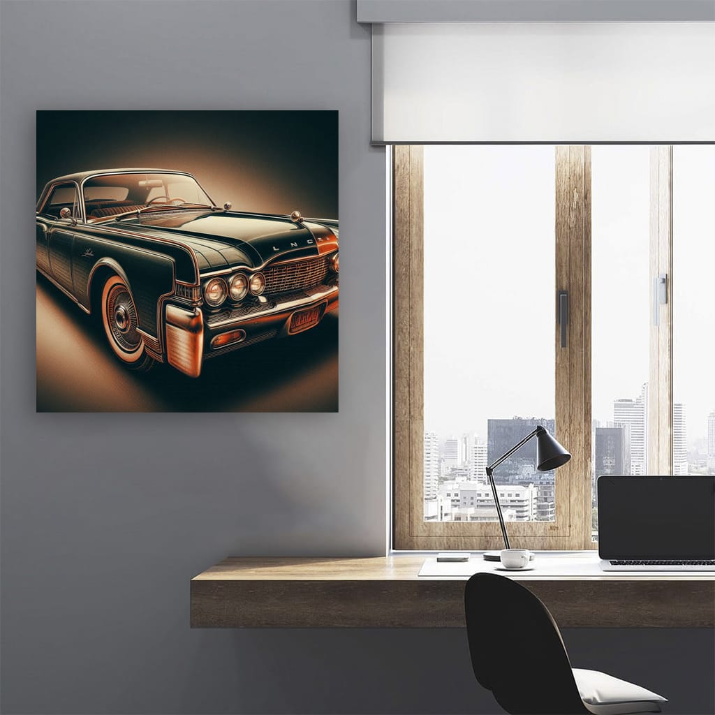Lincoln Classic Vintage Retro Style Car - Timeless Elegance