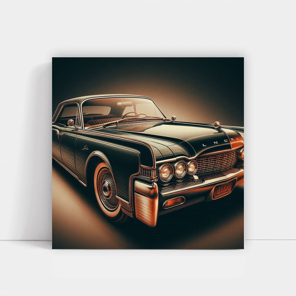Lincoln Classic Vintage Retro Style Car - Timeless Elegance