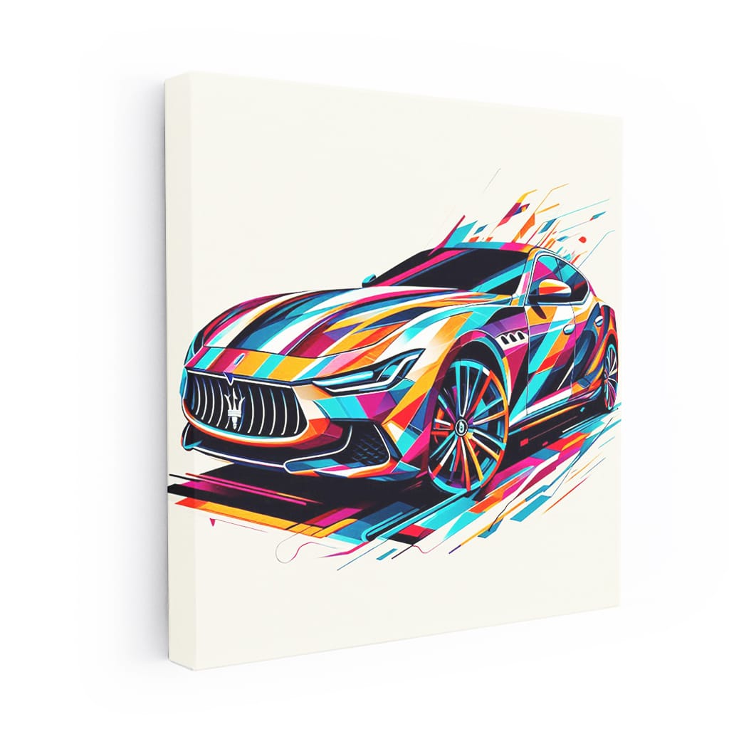 Maserati Ghibli Abstract: Sleek, Powerful, and Luxurious