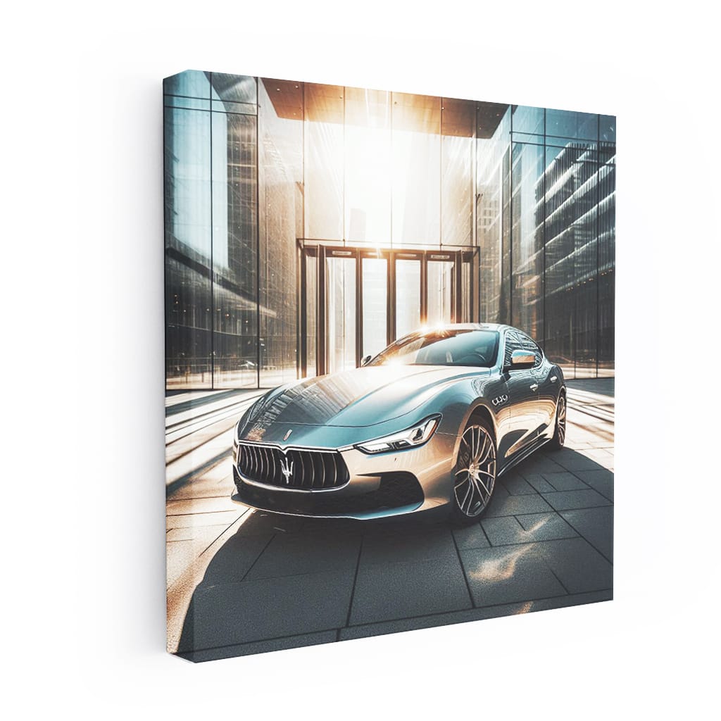 Maserati Ghibli Constructing Elegance: Italian Luxury Car