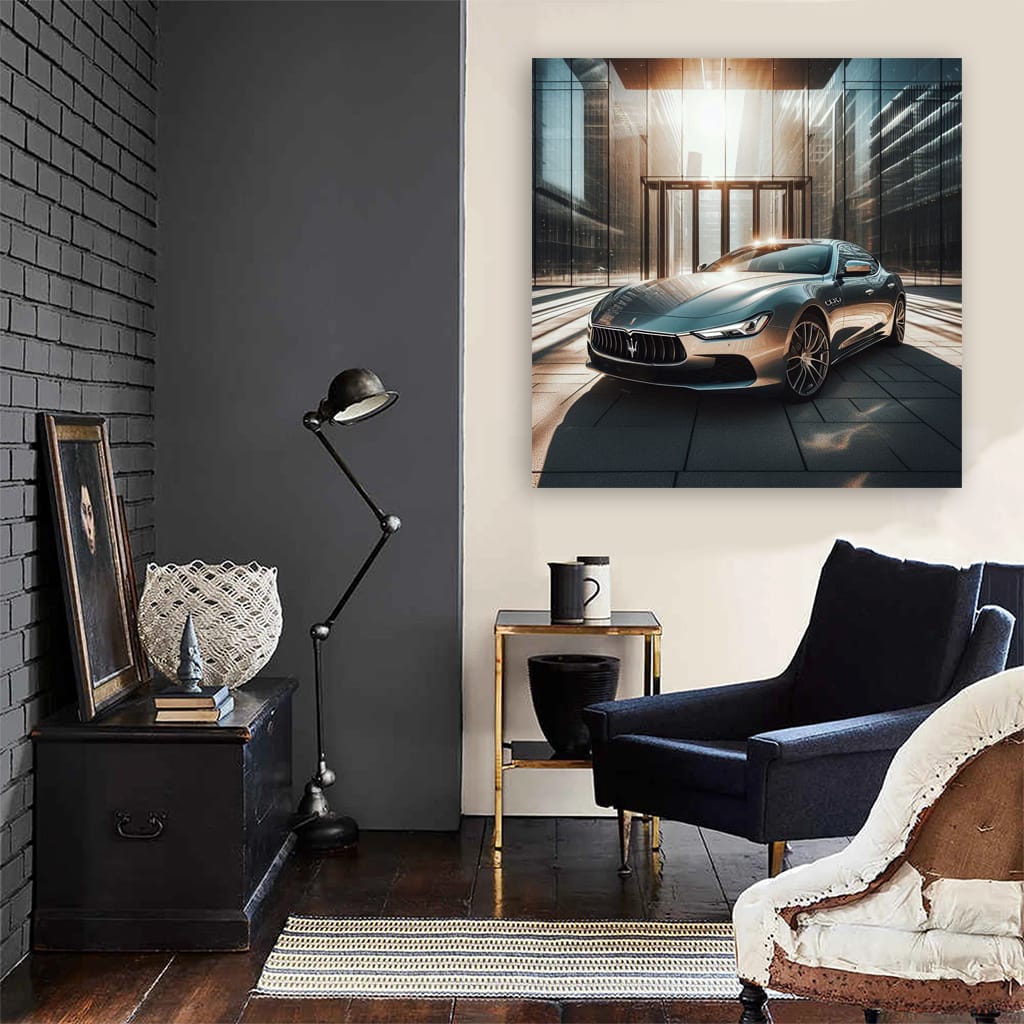 Maserati Ghibli Constructing Elegance: Italian Luxury Car