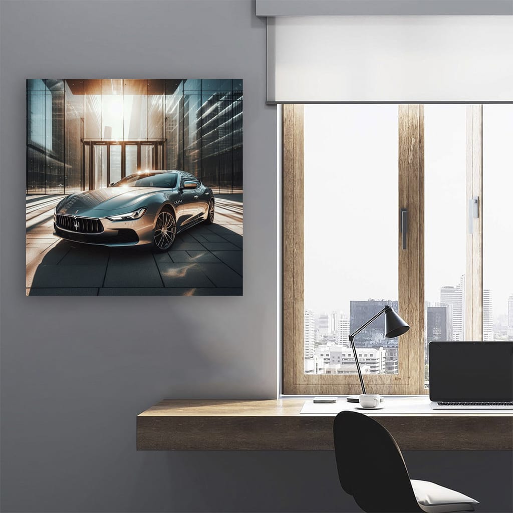 Maserati Ghibli Constructing Elegance: Italian Luxury Car