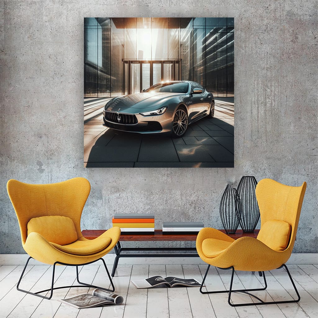 Maserati Ghibli Constructing Elegance: Italian Luxury Car