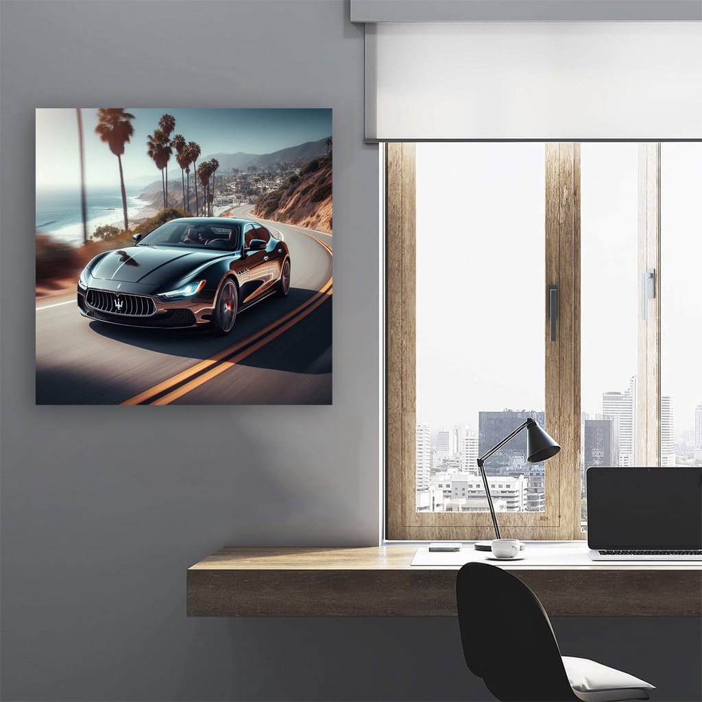 Maserati Ghibli Road - Dynamic Elegance and Power