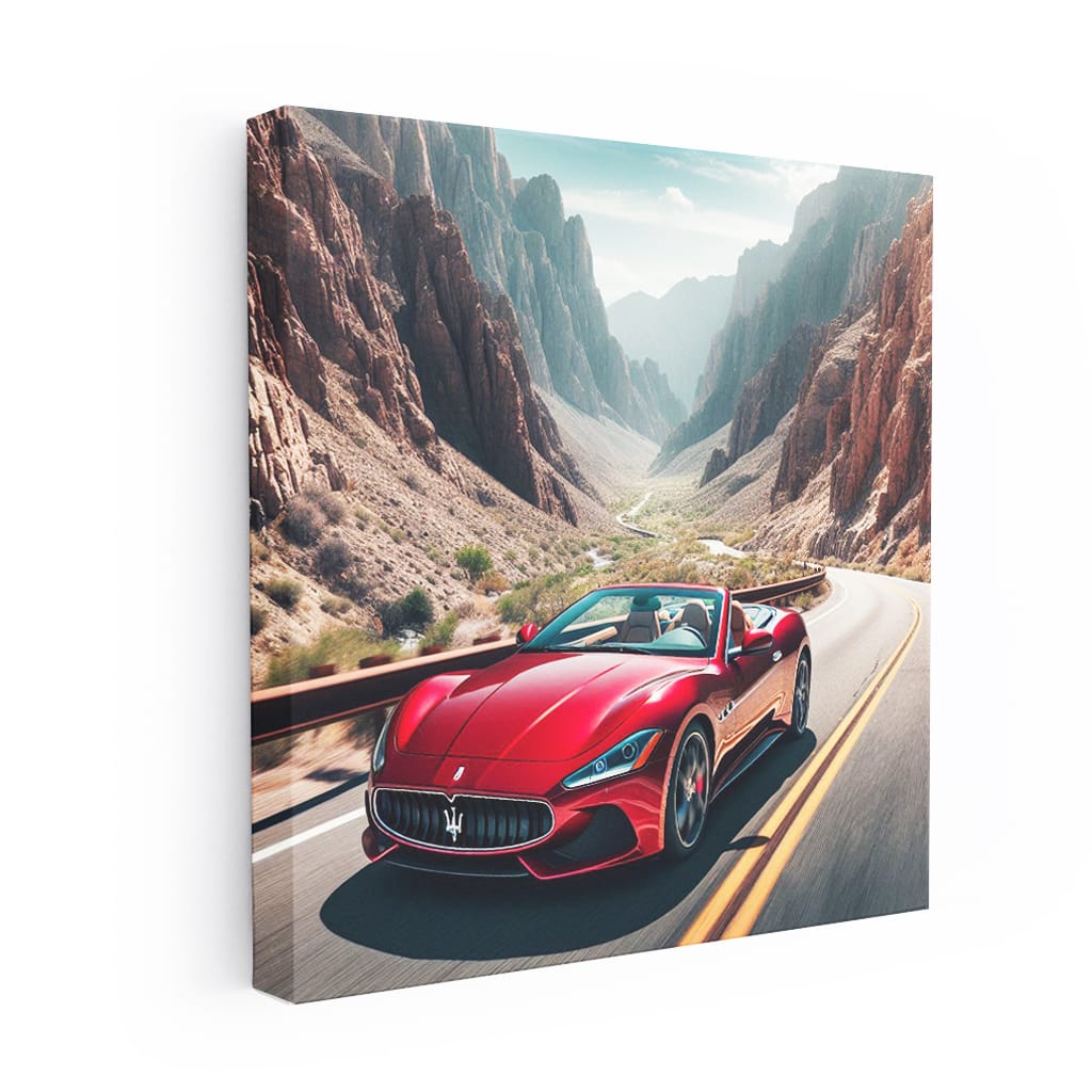 Maserati GranCabrio Canyon Drive - Thrill of Elegance
