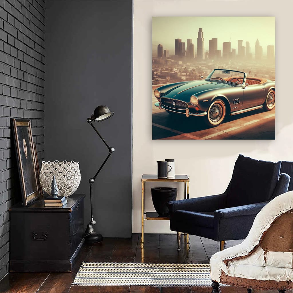 Maserati GranCabrio Vintage Style - Timeless Elegance