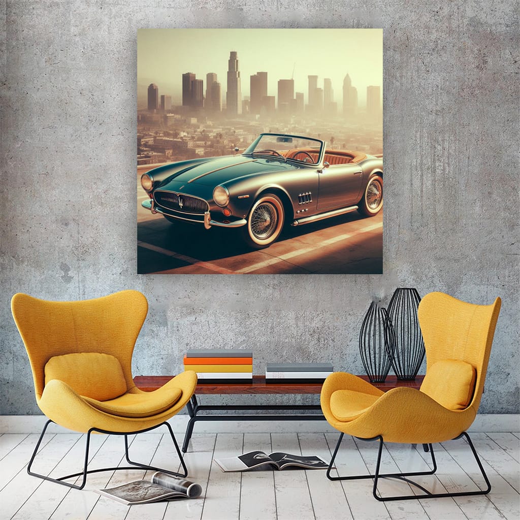 Maserati GranCabrio Vintage Style - Timeless Elegance