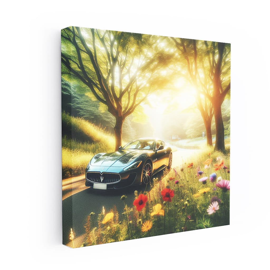 Maserati Granturismo in Nature - Blend of Power and Elegance