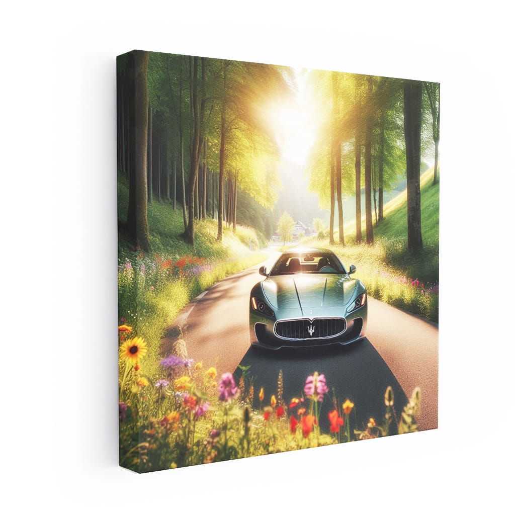 Maserati GranTurismo in Nature - Elegance Meets Performance