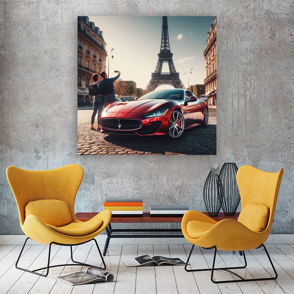 Maserati GranTurismo in Paris - Elegance and Performance