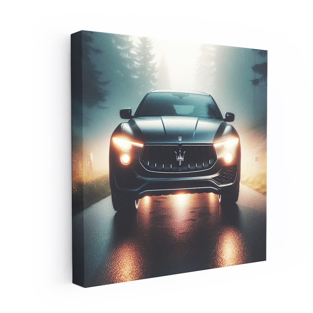 Maserati Levante in Fog