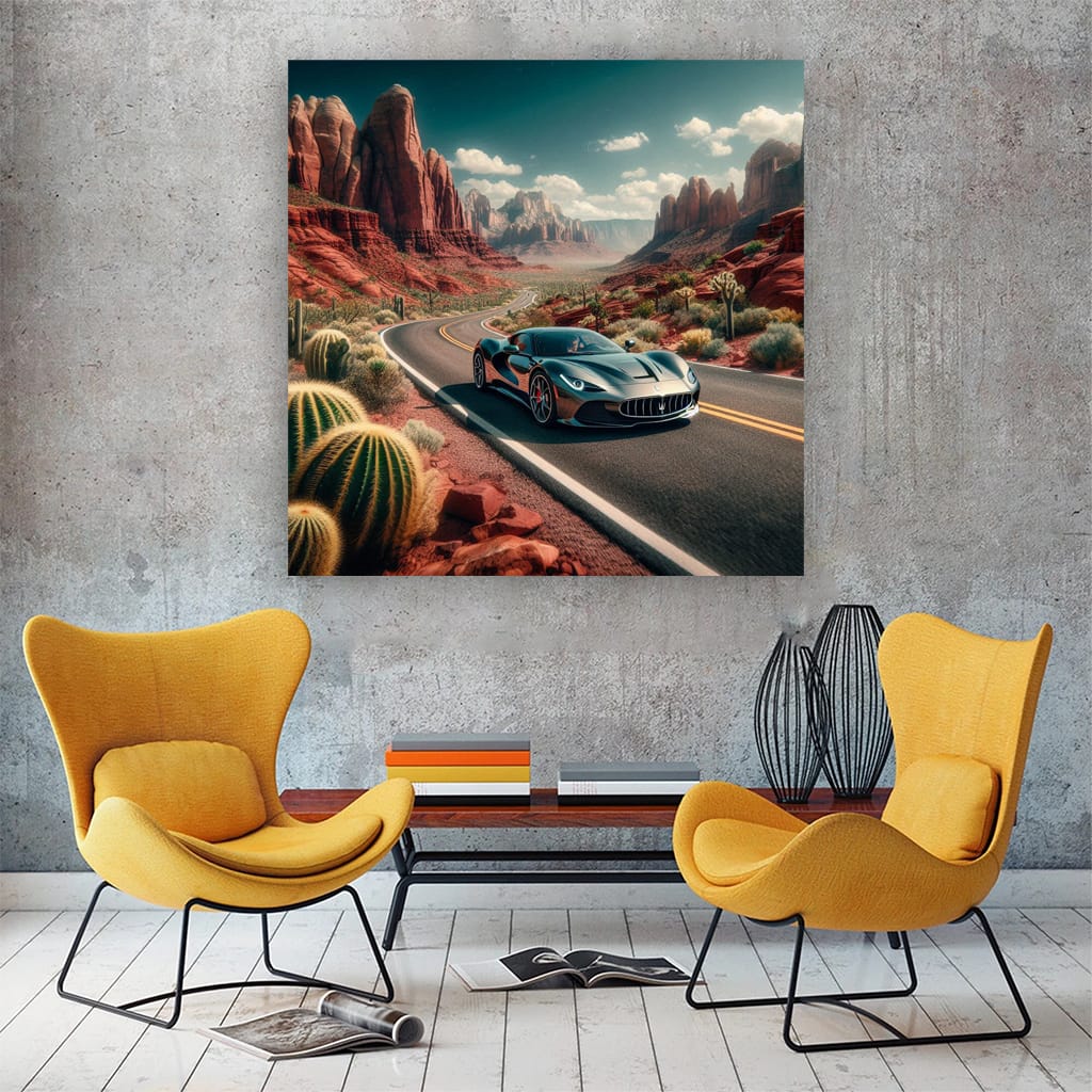 Maserati MC20 in Canyon - Pure Elegance and Power