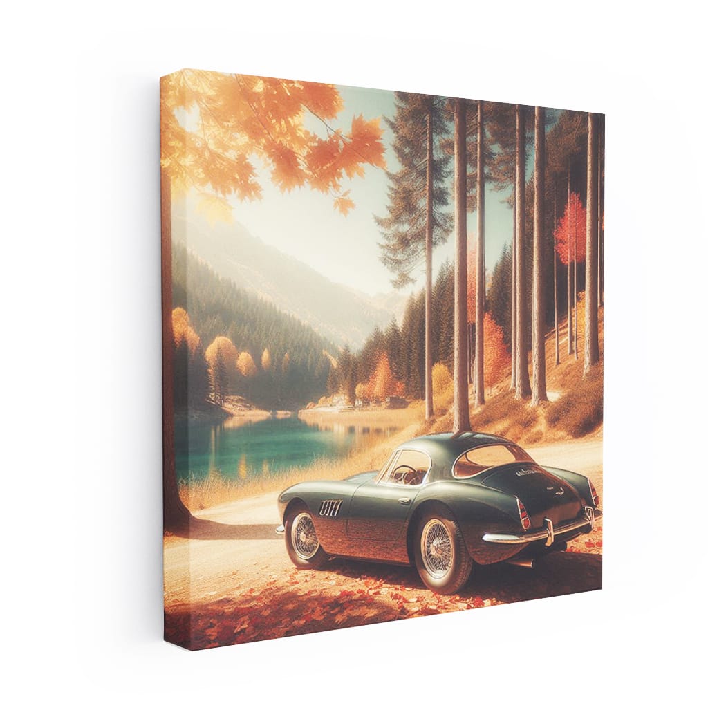 Classic Maserati by Lake: Timeless Elegance in Motion